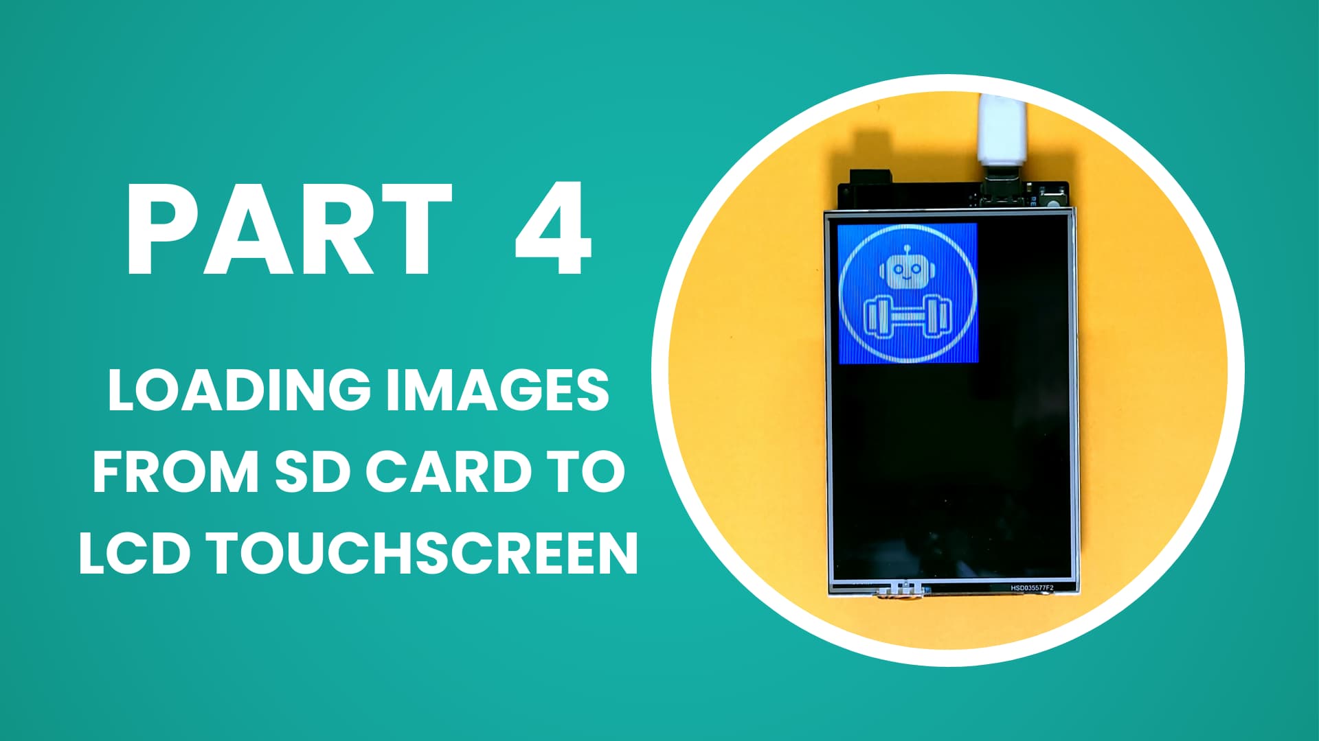 Using an SD Card to store and display bitmap images on a 3.5 inch TFT LCD Display and Arduino (Part 4 of 6)